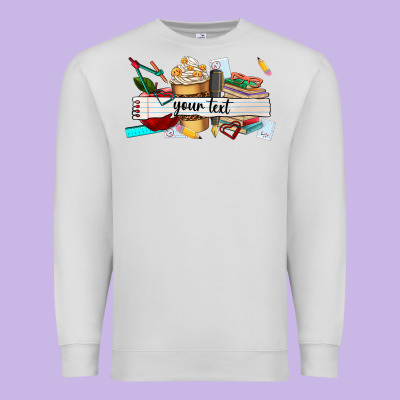 Costomized Teachers Name Premium Sweatshirt Designed By Adodesignshop