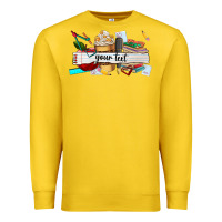 Lemon costomized teachers name Premium Sweatshirt - AdoDesignShop