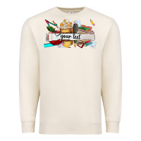 Sandshell costomized teachers name Premium Sweatshirt - AdoDesignShop