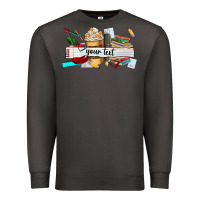Smoke costomized teachers name Premium Sweatshirt - AdoDesignShop