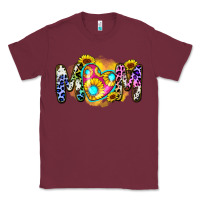 Burgundy mom sunflower Classic Tee - Zillion Design Studio