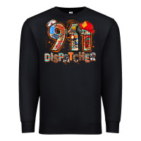 Black 911 dispatcher Premium Sweatshirt - AdoDesignShop