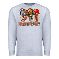 Heather Grey 911 dispatcher Premium Sweatshirt - AdoDesignShop