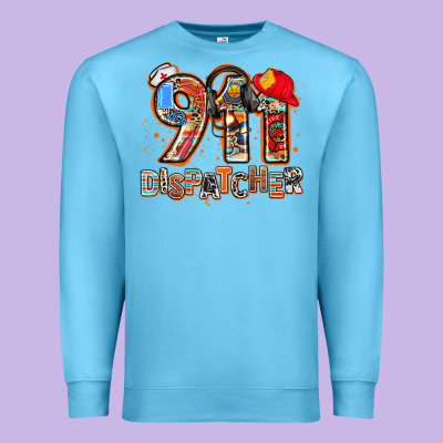 911 Dispatcher Premium Sweatshirt Designed By Adodesignshop