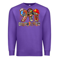 Purple 911 dispatcher Premium Sweatshirt - AdoDesignShop
