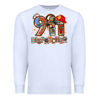 White 911 dispatcher Premium Sweatshirt - AdoDesignShop