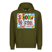 Army Green Western School Nurse Premium Hoodie - LillyAllenDesigns