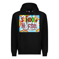Black Western School Nurse Premium Hoodie - LillyAllenDesigns