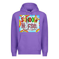 Purple Western School Nurse Premium Hoodie - LillyAllenDesigns