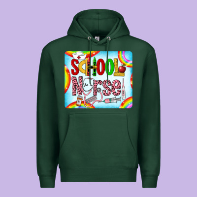 Western School Nurse Premium Hoodie Designed By Lillyallendesigns