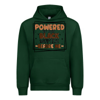 Forest Green powered by the black women before me Urban Hoodie - MaliasSmallBusiness