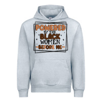 Heather Grey powered by the black women before me Urban Hoodie - MaliasSmallBusiness