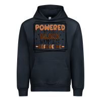 Navy powered by the black women before me Urban Hoodie - MaliasSmallBusiness