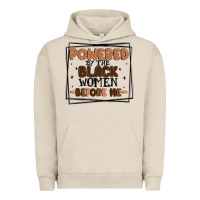 Pigment French Oak powered by the black women before me Urban Hoodie - MaliasSmallBusiness