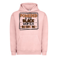 Pigment Salmon powered by the black women before me Urban Hoodie - MaliasSmallBusiness