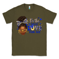 Army Green sorority colors blue and gold it's the self love f Classic Tee - texasbilliewilder