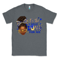 Charcoal Heather sorority colors blue and gold it's the self love f Classic Tee - texasbilliewilder