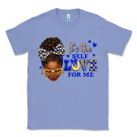 Colony Blue sorority colors blue and gold it's the self love f Classic Tee - texasbilliewilder