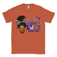 Copper sorority colors blue and gold it's the self love f Classic Tee - texasbilliewilder