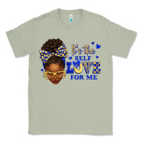 Matcha sorority colors blue and gold it's the self love f Classic Tee - texasbilliewilder