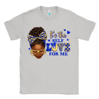 Moon Dust sorority colors blue and gold it's the self love f Classic Tee - texasbilliewilder