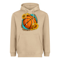 Mushroom western basketball with sunflower Heavyweight Hoodie - HRA Design Shop