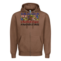 Chestnut its the guts and its the glory a hundred stripes Zipper Hoodie - texasbilliewilder
