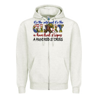 Oatmeal Heather its the guts and its the glory a hundred stripes Zipper Hoodie - texasbilliewilder