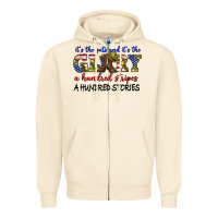 Sandshell its the guts and its the glory a hundred stripes Zipper Hoodie - texasbilliewilder