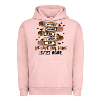 Pigment Salmon we have the same heart inside Urban Hoodie - MaliasSmallBusiness