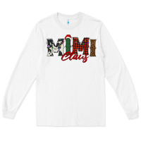 White mimi claus Long Sleeve Tee - BarkalooDesign