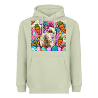 Matcha Easter Bunny tumbler Easter Day Heavyweight Hoodie - Neo Western