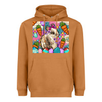 Meerkat Easter Bunny tumbler Easter Day Heavyweight Hoodie - Neo Western