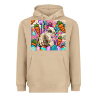 Mushroom Easter Bunny tumbler Easter Day Heavyweight Hoodie - Neo Western