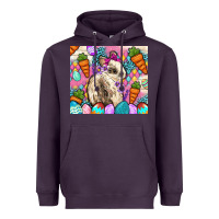 Plum Easter Bunny tumbler Easter Day Heavyweight Hoodie - Neo Western