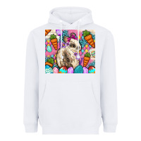White Easter Bunny tumbler Easter Day Heavyweight Hoodie - Neo Western