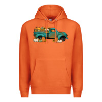 Carrot pumpkin farm truck no background Premium Hoodie - Jasminsmagicworld