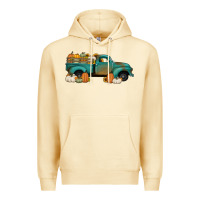 Pina Colada pumpkin farm truck no background Premium Hoodie - Jasminsmagicworld