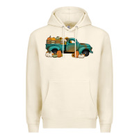 Tofu pumpkin farm truck no background Premium Hoodie - Jasminsmagicworld