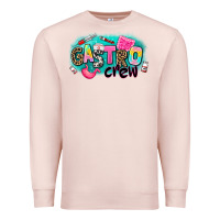 Pale Pink gastro crew Premium Sweatshirt - AdoDesignShop