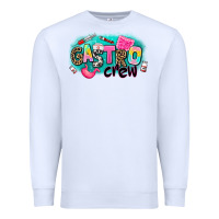 White gastro crew Premium Sweatshirt - AdoDesignShop