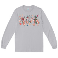 Moon Dust christmas ballerina shoes Long Sleeve Tee - MaliasSmallBusiness