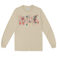 Mushroom christmas ballerina shoes Long Sleeve Tee - MaliasSmallBusiness