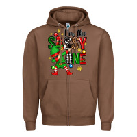 Chestnut im the sassy one elf Zipper Hoodie - Zillion Design Studio