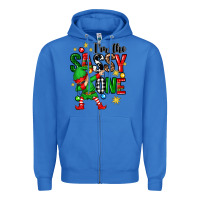 True Royal im the sassy one elf Zipper Hoodie - Zillion Design Studio
