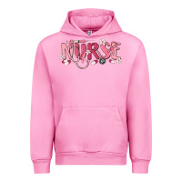 Fuchsia Pink nurse breast cancer awareness Urban Hoodie - MaliasSmallBusiness