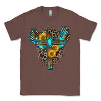 Chestnut gemstone cross Classic Tee - Zillion Design Studio