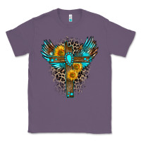Lavender gemstone cross Classic Tee - Zillion Design Studio