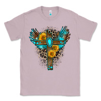 Lilac gemstone cross Classic Tee - Zillion Design Studio