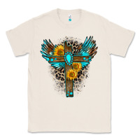 Natural gemstone cross Classic Tee - Zillion Design Studio